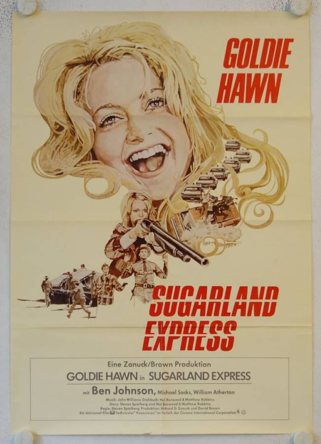 The Sugarland Express original release german movie poster